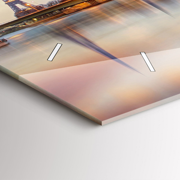 Orologi orizzontali Panorama con la Torre Eiffel