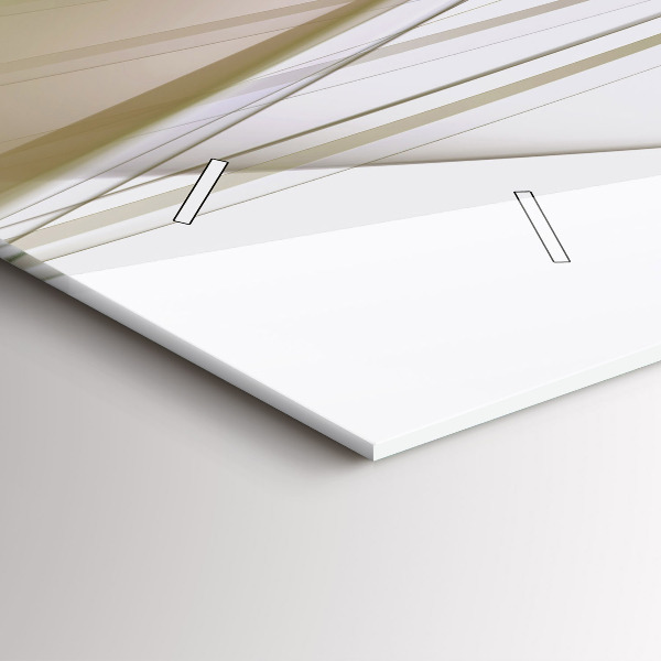 Orologio rettangolare Astrazione luminosa