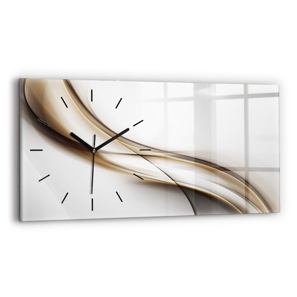 Orologio rettangolare Linee astratte