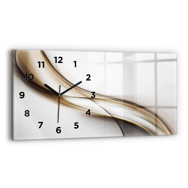 Orologio rettangolare Linee astratte