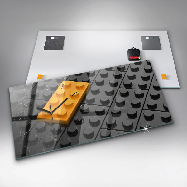 Orologio rettangolare Blocchi giocattolo