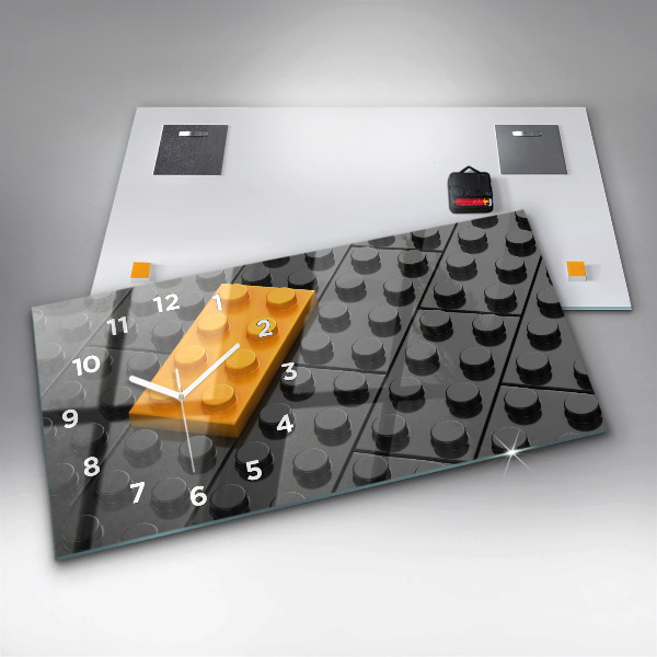 Orologio rettangolare Blocchi giocattolo