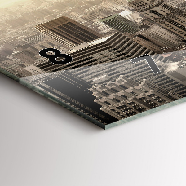 Orologio rettangolare Torri di New York