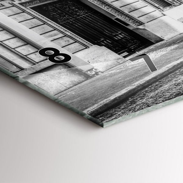 Orologio rettangolare Vecchia città delle auto