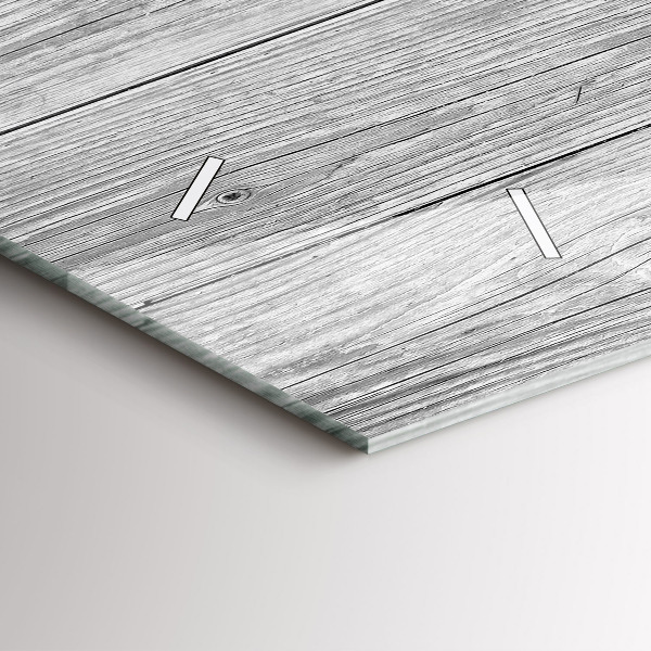 Orologio rettangolare Pannelli in legno