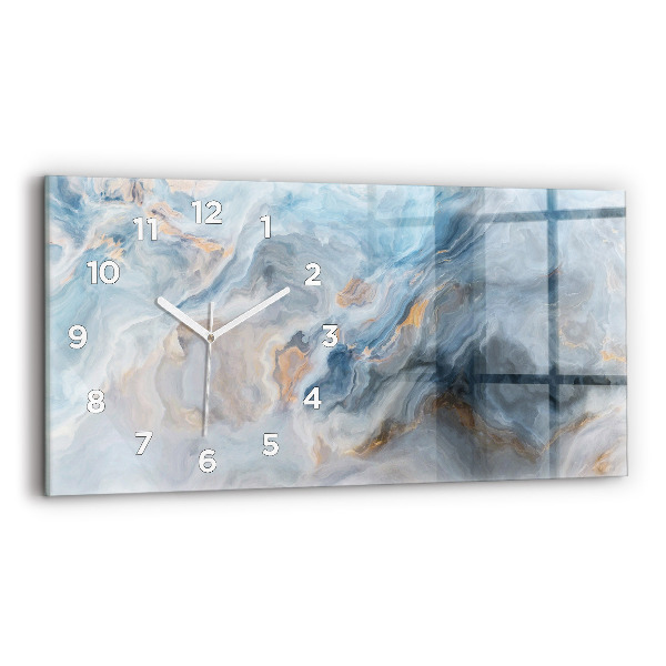Orologio rettangolare Modello in marmo