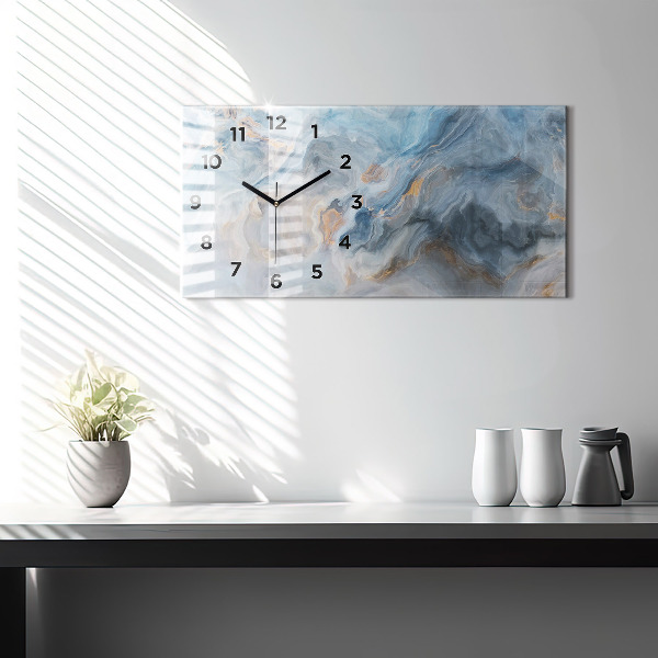 Orologio rettangolare Modello in marmo