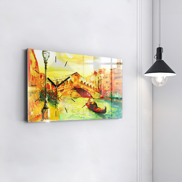Orologio rettangolare Venezia Ponte di Rialto
