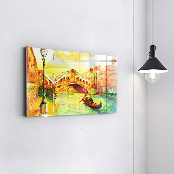 Orologio rettangolare Venezia Ponte di Rialto