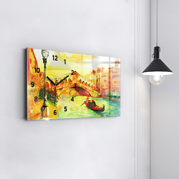 Orologio rettangolare Venezia Ponte di Rialto