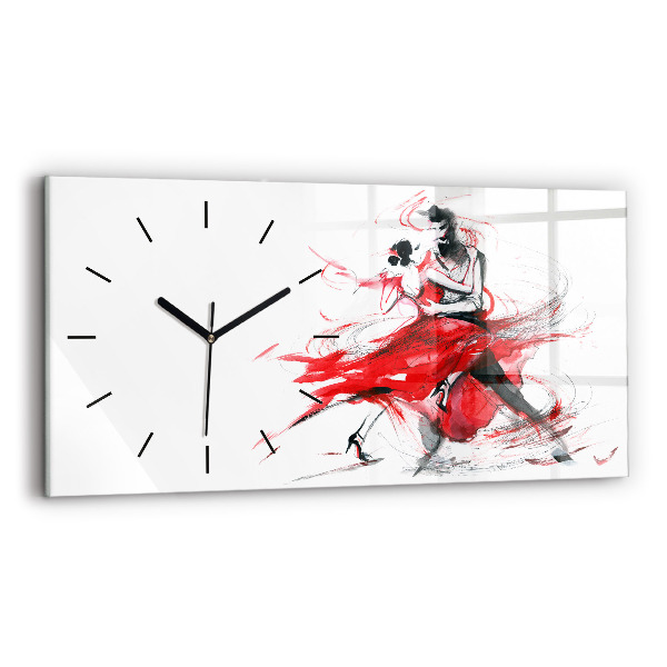 Orologio rettangolare Coppia danzante