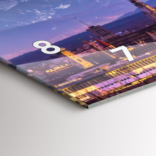 Orologio rettangolare Alpi tedesche Monaco di Baviera