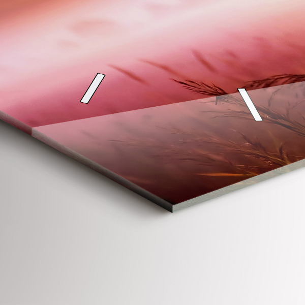 Orologio rettangolare Mattina nebbiosa