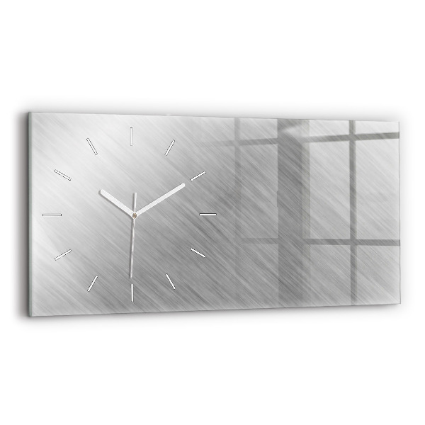 Orologio rettangolare Parete metallica