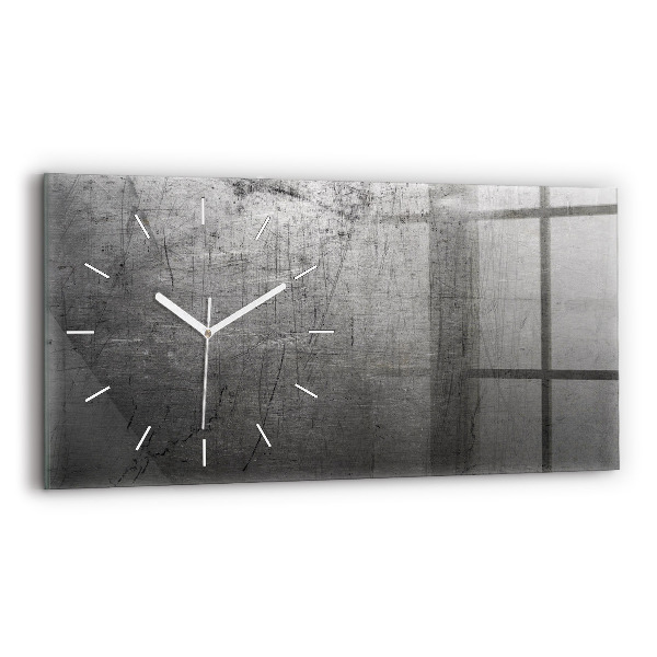 Orologio rettangolare Parete metallica
