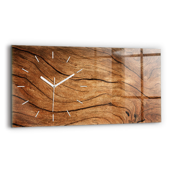 Orologio rettangolare Legno vecchio