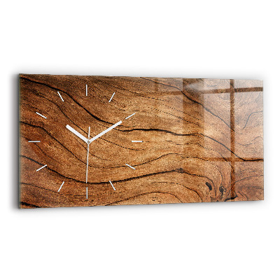 Orologio rettangolare Legno vecchio