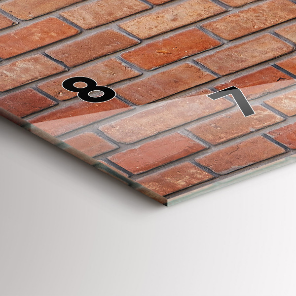 Orologi orizzontali Muro di mattoni