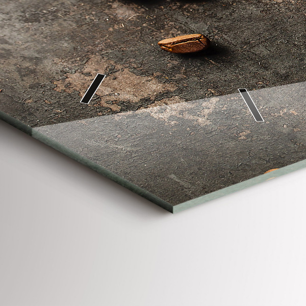 Orologi orizzontali Un sacchetto di chicchi di caffè