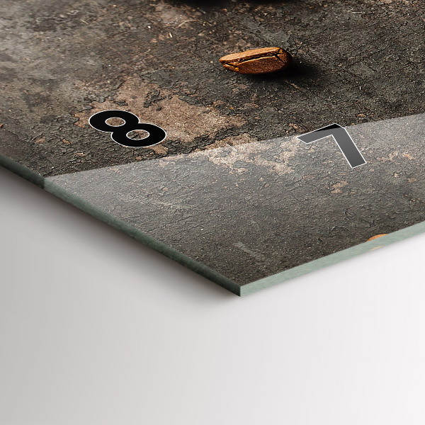 Orologi orizzontali Un sacchetto di chicchi di caffè