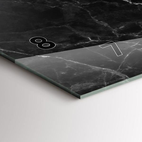 Orologi orizzontali Marmo scuro