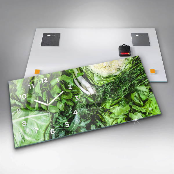 Orologi orizzontali Verdure verdi