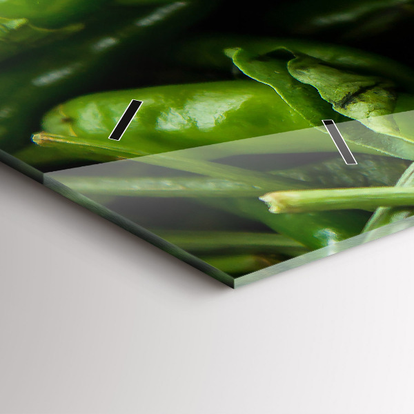 Orologi orizzontali Peperone verde