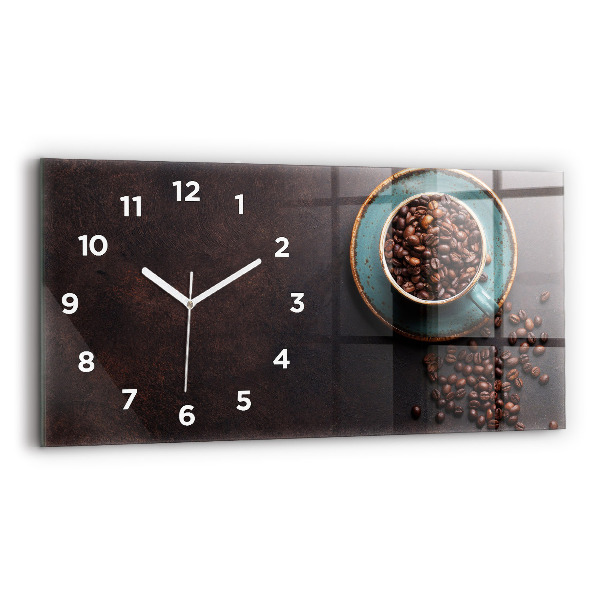 Orologi orizzontali Una tazza di caffè