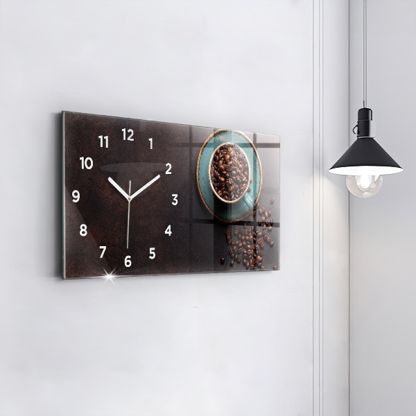 Orologi orizzontali Una tazza di caffè
