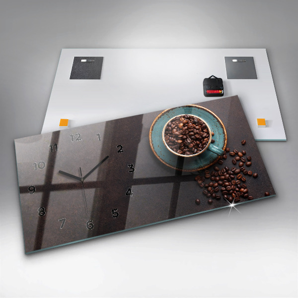 Orologi orizzontali Una tazza di caffè