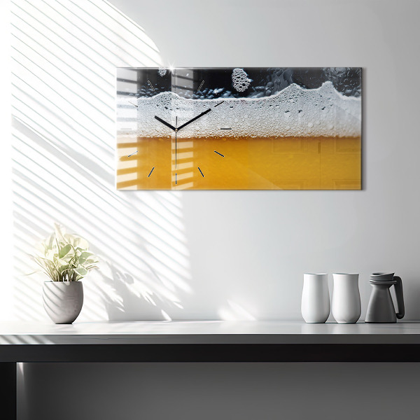 Orologi orizzontali Primo piano della birra