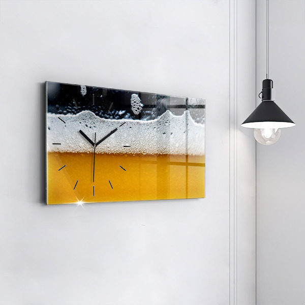 Orologi orizzontali Primo piano della birra