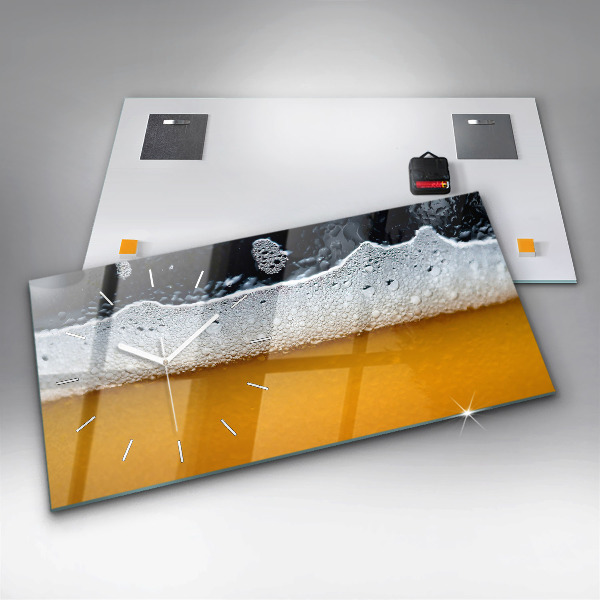 Orologi orizzontali Primo piano della birra