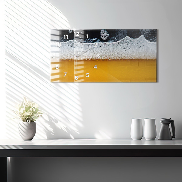 Orologi orizzontali Primo piano della birra