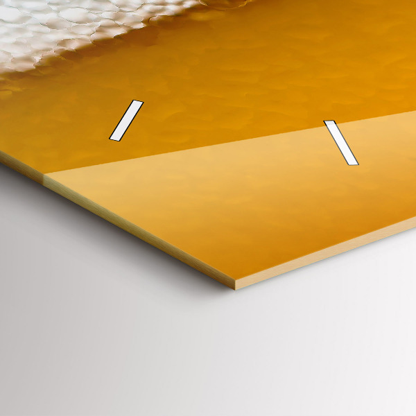 Orologi orizzontali Primo piano della birra