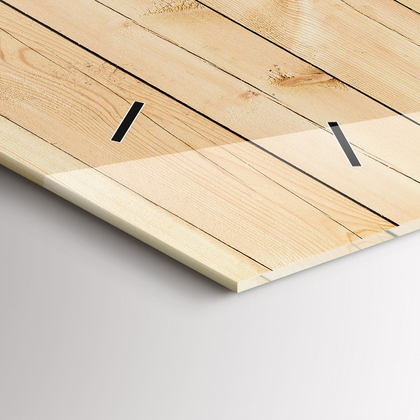 Orologi orizzontali Tavole di legno