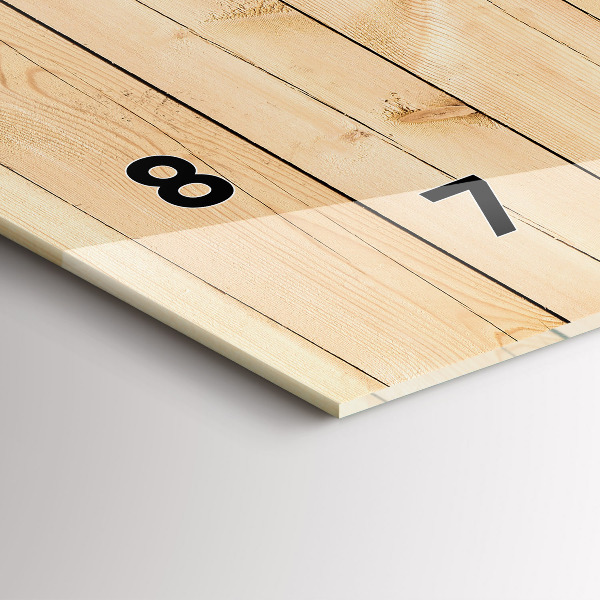 Orologi orizzontali Tavole di legno