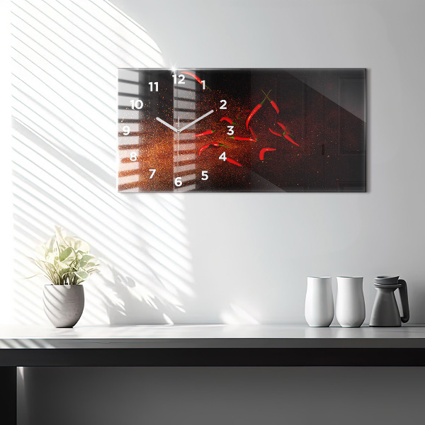 Orologi orizzontali Peperoncini