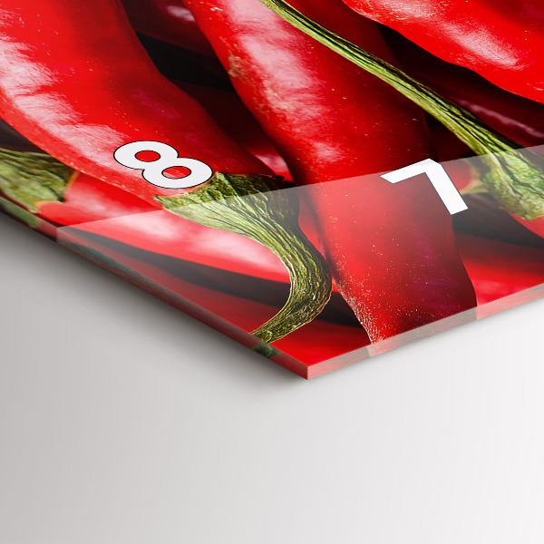 Orologi orizzontali Peperoncini piccanti