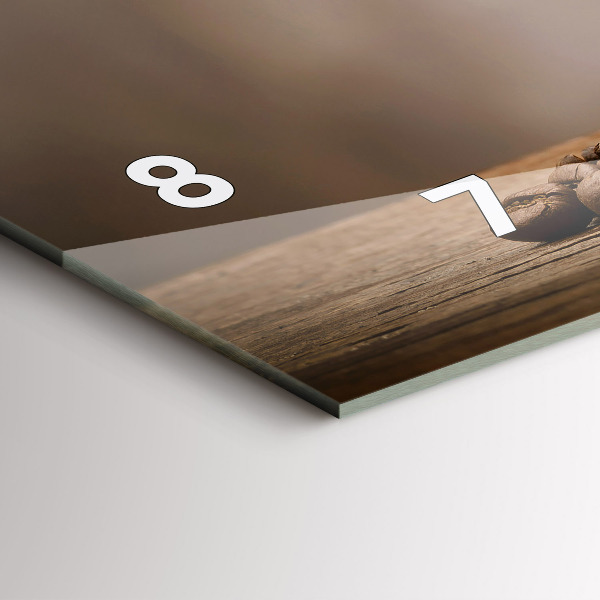 Orologi orizzontali Una tazza di caffè