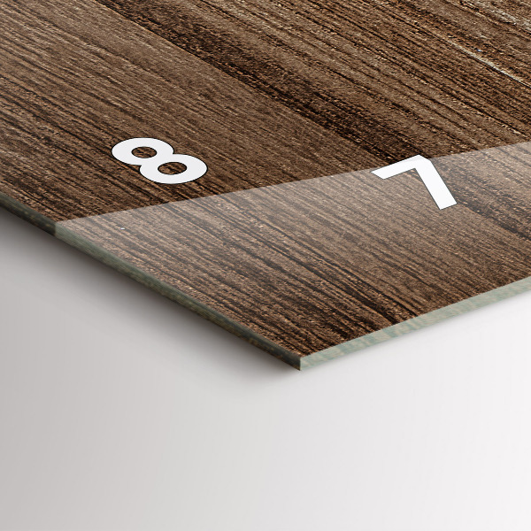 Orologi orizzontali Legno scuro