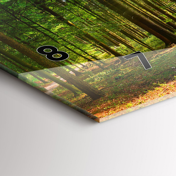 Orologi orizzontali Alba nella foresta