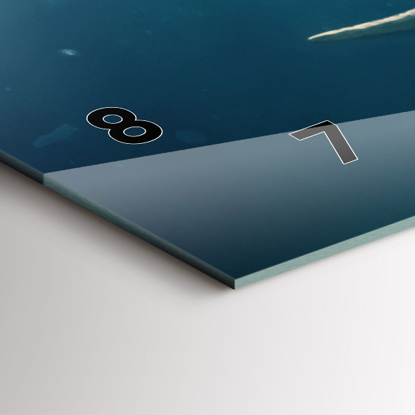 Orologi orizzontali Elefante che nuota nell'oceano