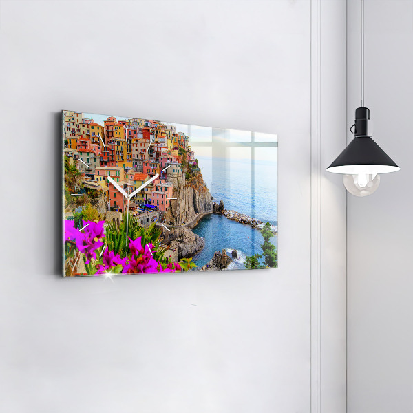 Orologio rettangolare Costa delle Cinque Terre