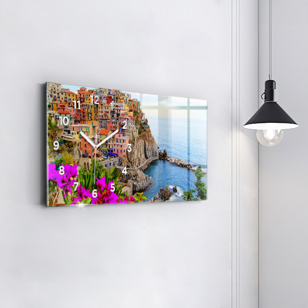 Orologio rettangolare Costa delle Cinque Terre
