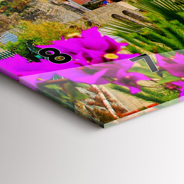 Orologio rettangolare Costa delle Cinque Terre