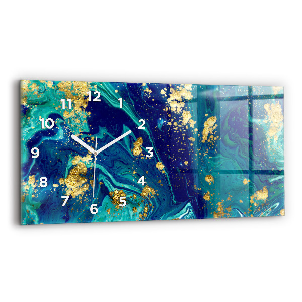 Orologio rettangolare Astrazione moderna