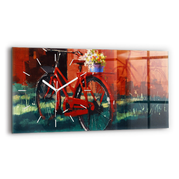 Orologi orizzontali Bici dipinta