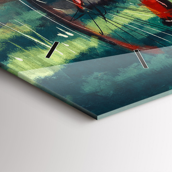 Orologi orizzontali Bici dipinta