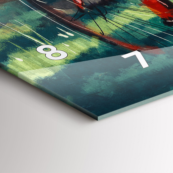 Orologi orizzontali Bici dipinta